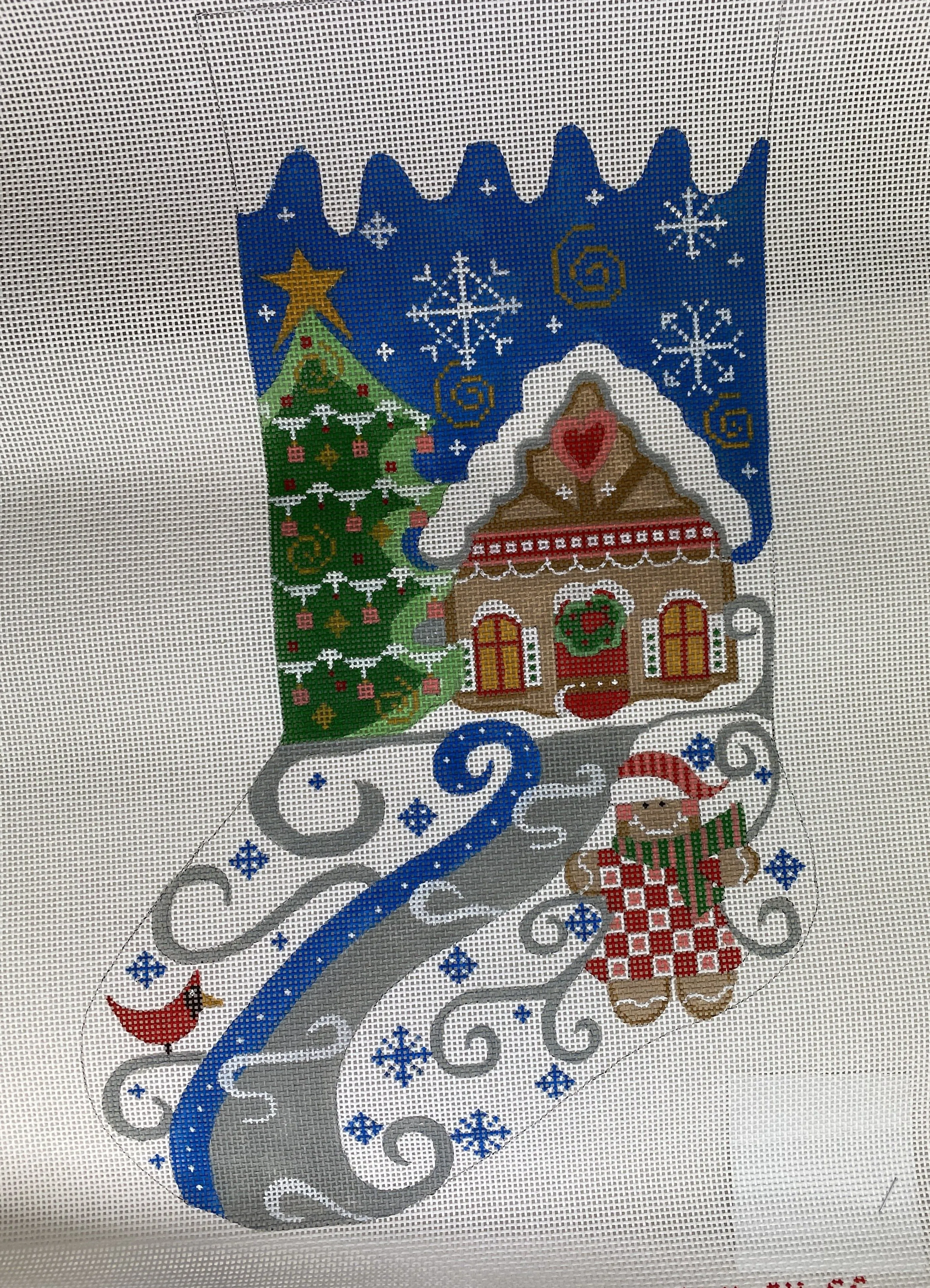 * Danji Designs CH-55 Gingerbread Girl Stocking