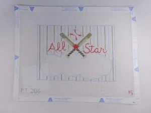 * Kathy Schenkel PT206 Baseball Sampler
