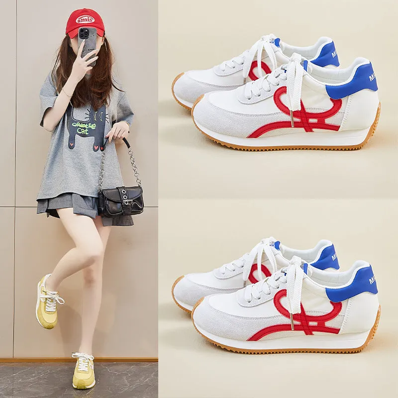 2025 ins Korean version of the new Forrest Gump shoes for women  summer student sports breathable leisure thick sole height increase FSCL-601