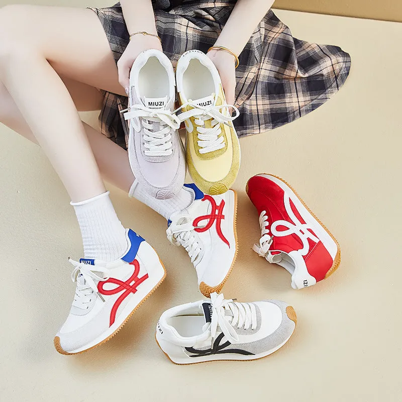 2025 ins Korean version of the new Forrest Gump shoes for women  summer student sports breathable leisure thick sole height increase FSCL-601