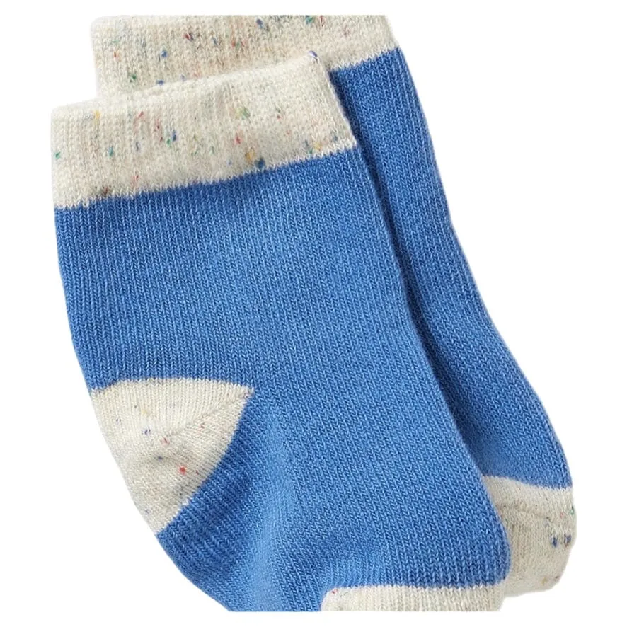 3 Pack Baby Socks - Endive, Bluebell, Blue