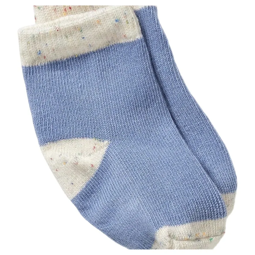 3 Pack Baby Socks - Endive, Bluebell, Blue