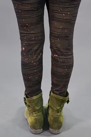3136 Lightweight Legging Noir-Autumn Rain