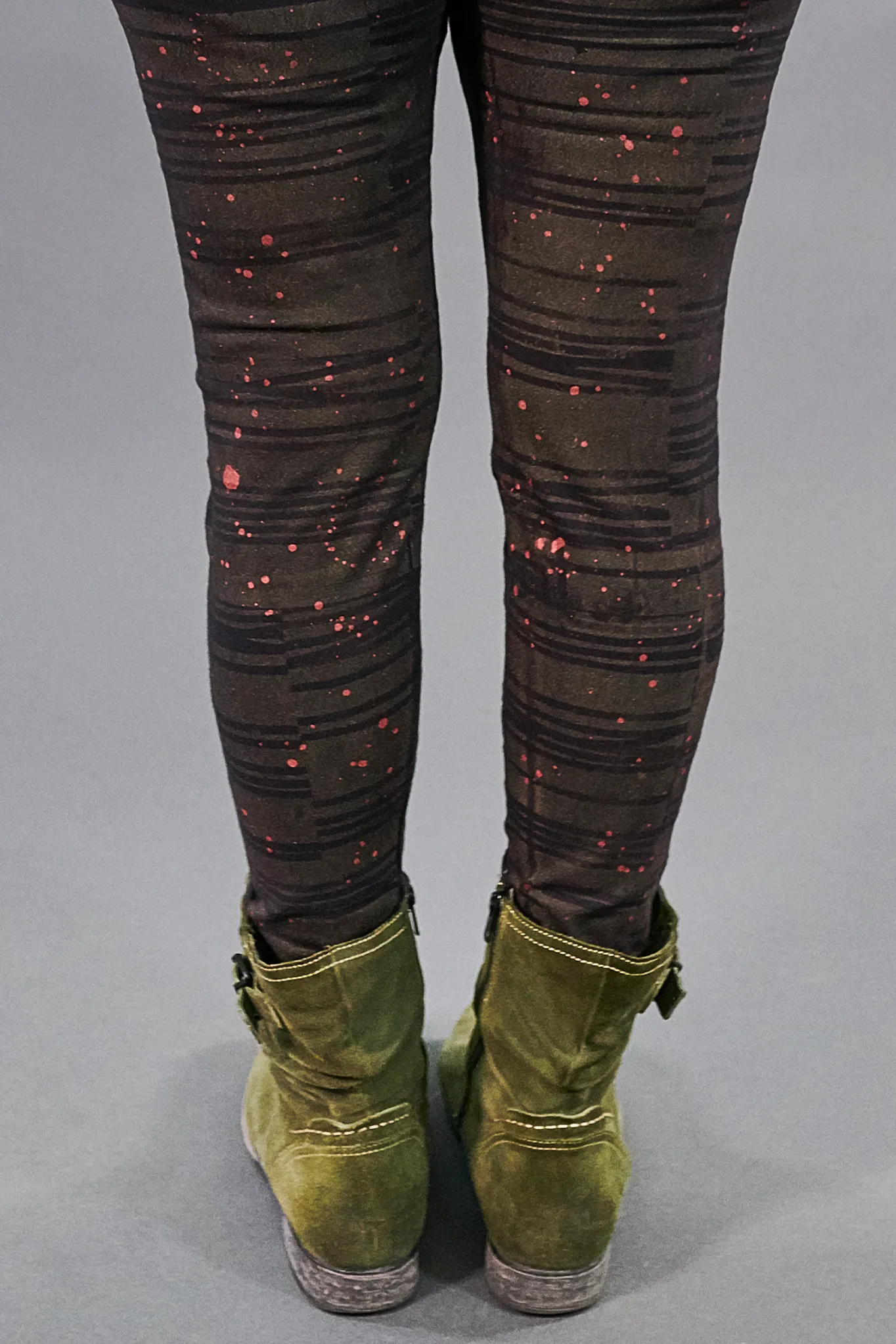 3136 Lightweight Legging Noir-Autumn Rain
