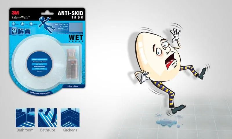 3M Anti Skid wet tape (pack of 12)