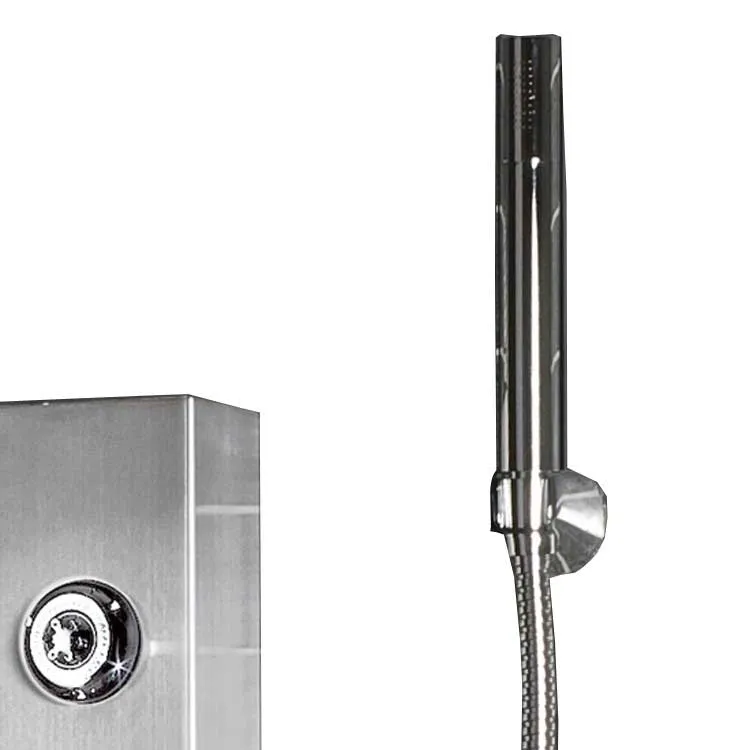 Ariel Bath Stainless Steel 72" Thermostatic Shower Panel