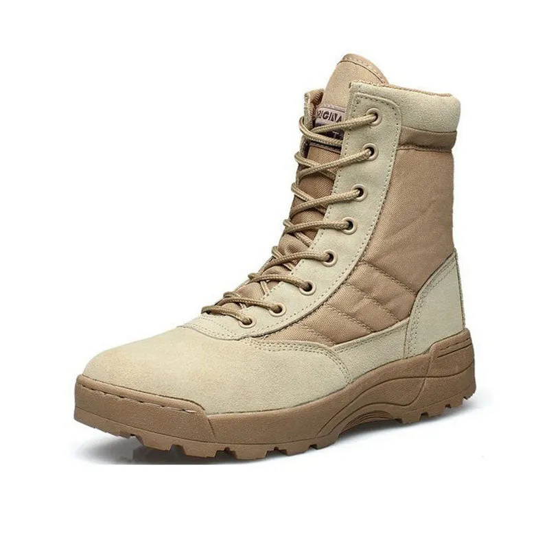 Army Boots Women & Mens Military Desert Boot Shoes Men Breathable Snow Ankle Boots