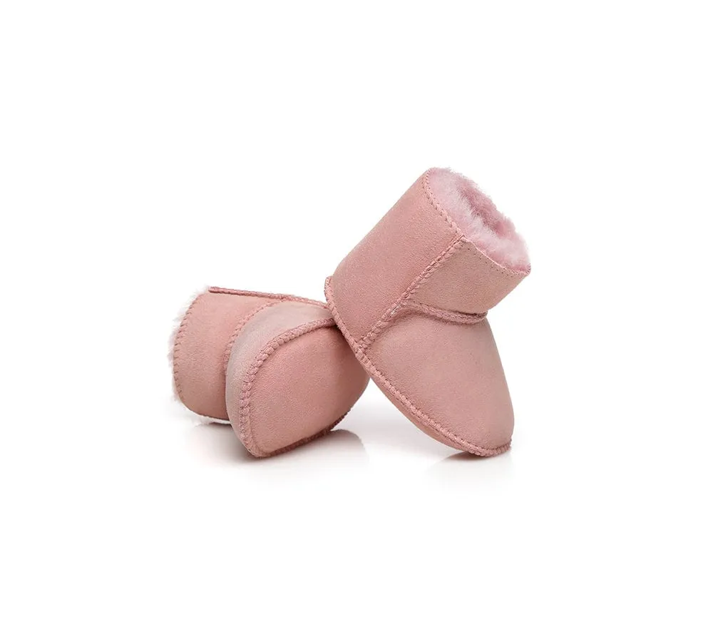 Baby Erin Sheepskin Booties Cradle