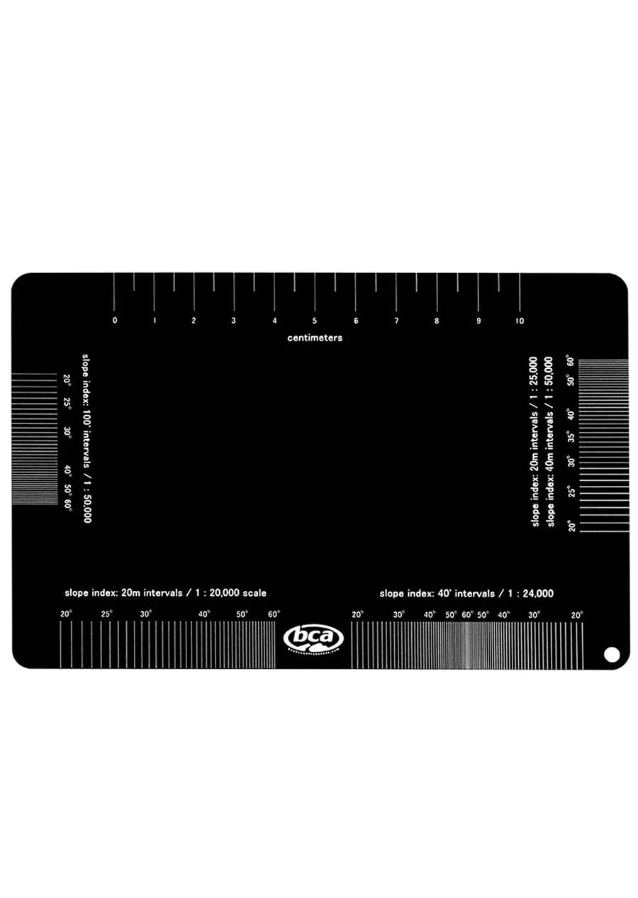 Backcountry Access  Lexan Crystal Card