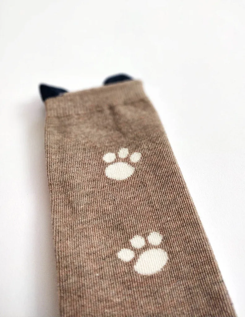 Bear Tummy Knee Socks