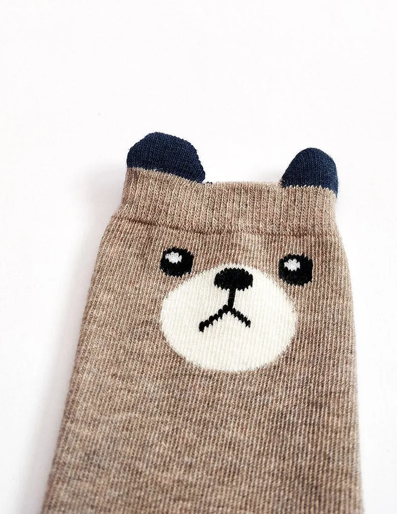 Bear Tummy Knee Socks