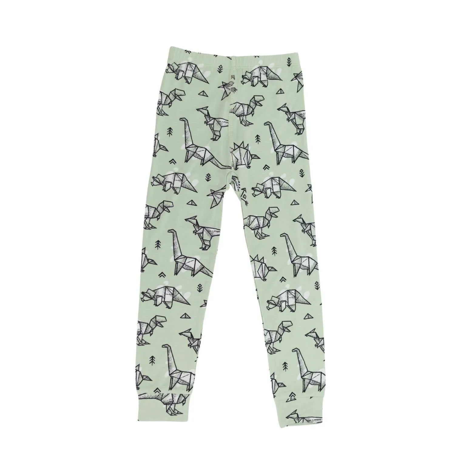 Big Kid Pajama - Origami Dino