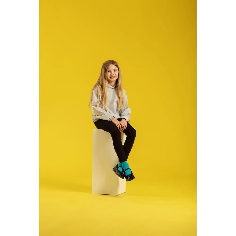 Black Betty Patent Junior School Shoes