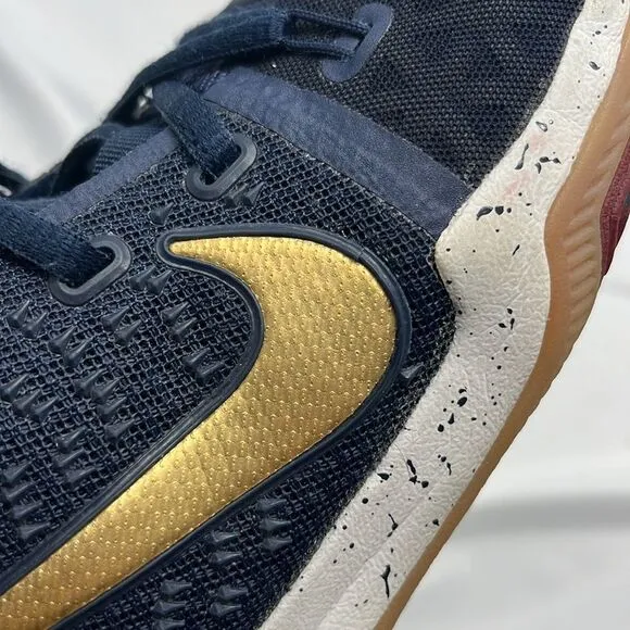 Blue and Gold Nike Kyrie Irving Shoes Youth 2