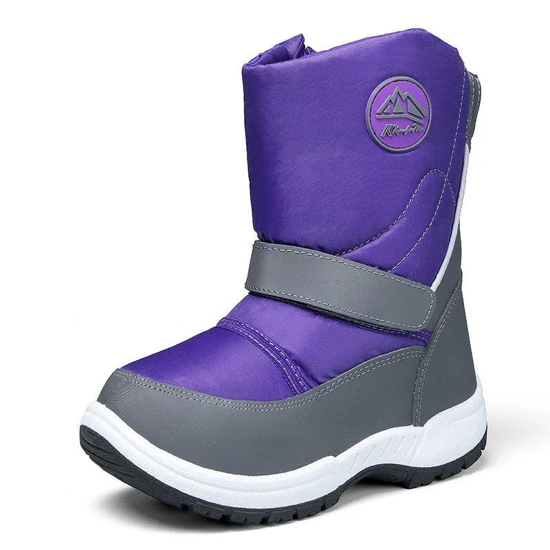 Boys and Girls Snow Boots Waterproof Winter Outdoor Boots - K Komforme