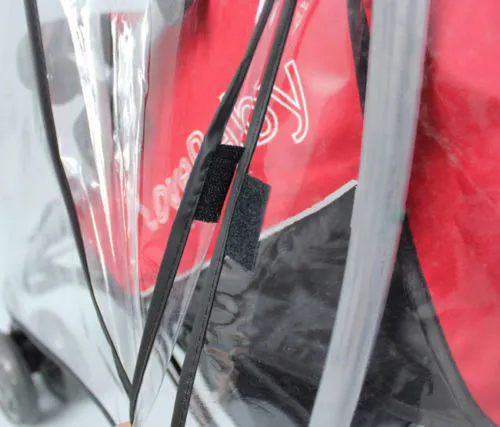 Brand New Baby Stroller Raincover Universal Pushchair Pram Buggy Rain Cover Transparent Rain Cover