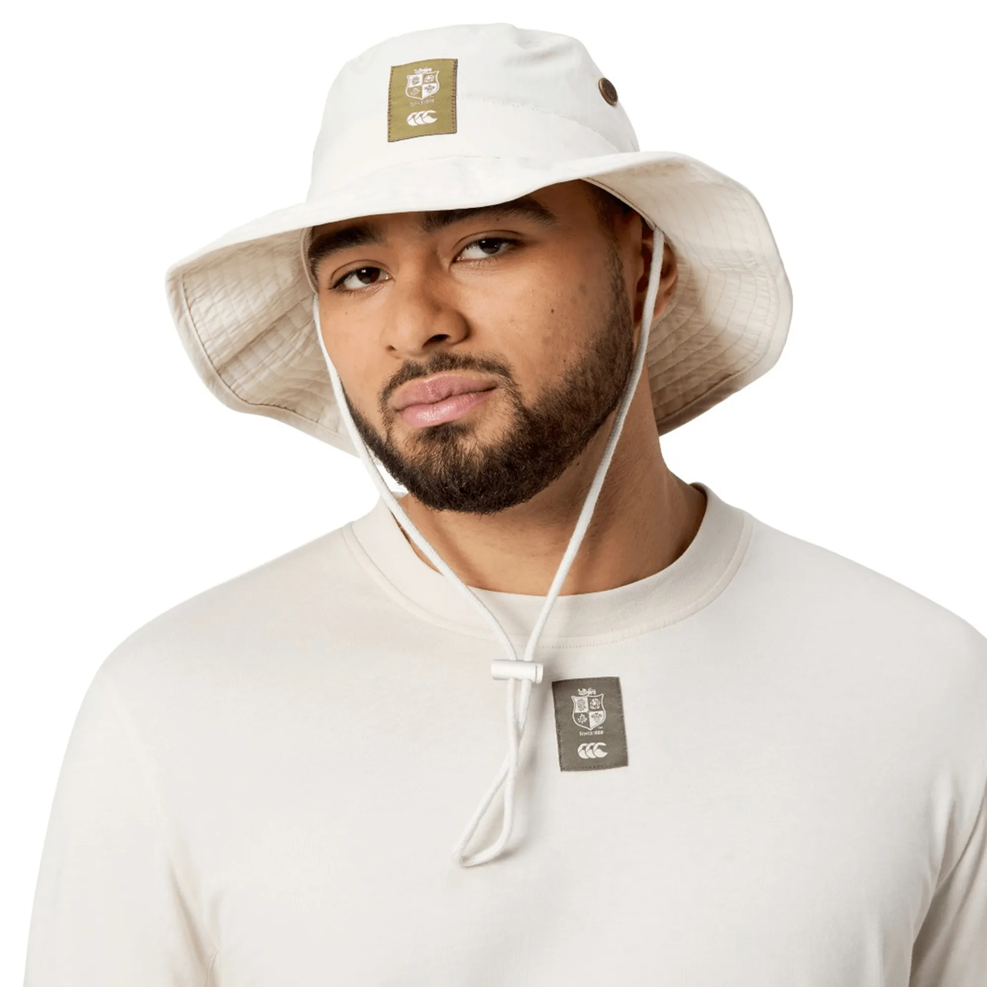 British & Irish Lions 2025 Outback Wide Brim Bucket Hat by Canterbury