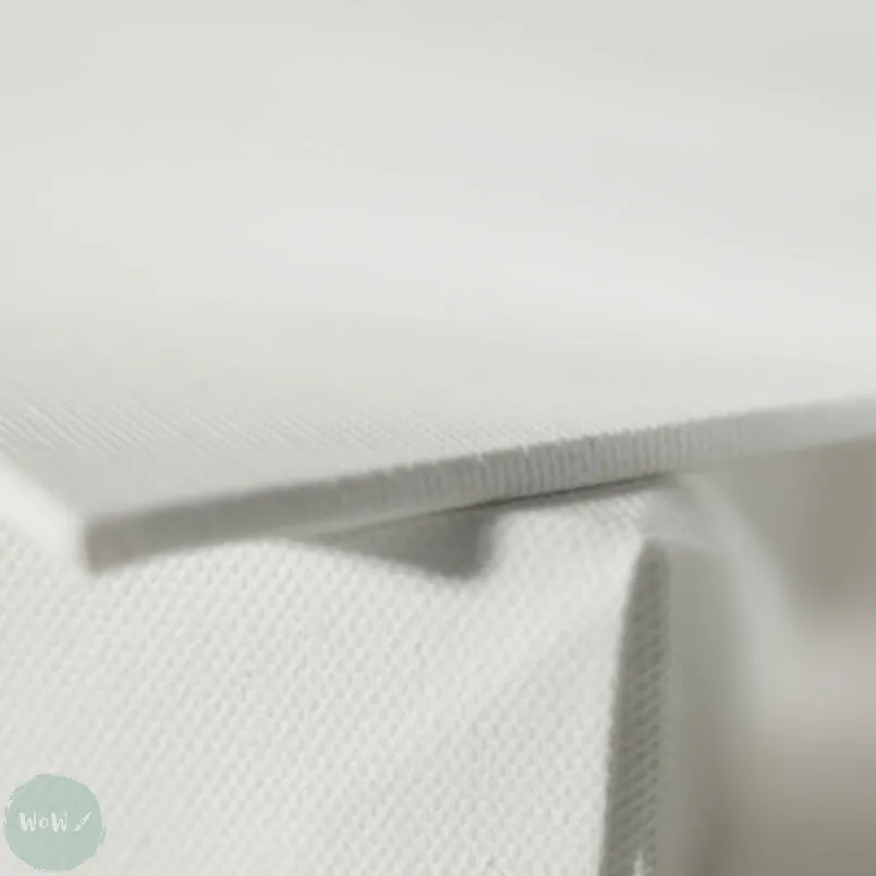 Canvas Board - WHITE PRIMED 100% COTTON - Winsor & Newton ARTISTS -  -8 x 10" (203 x 254 mm)