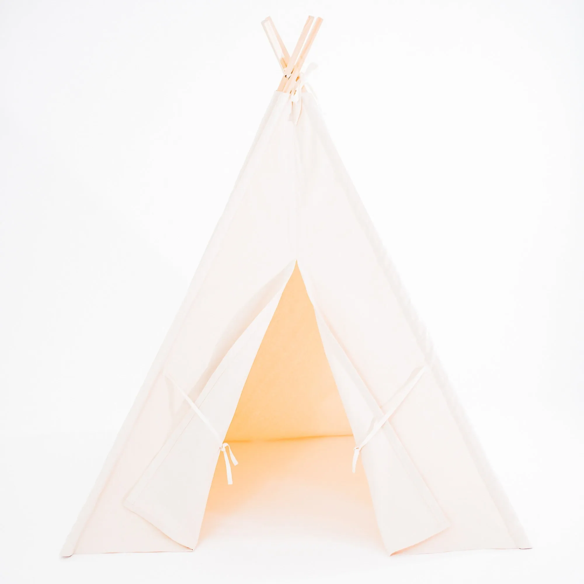 Canvas Play Teepee Tent for Kids, Five Sizes Available, Can Include Window