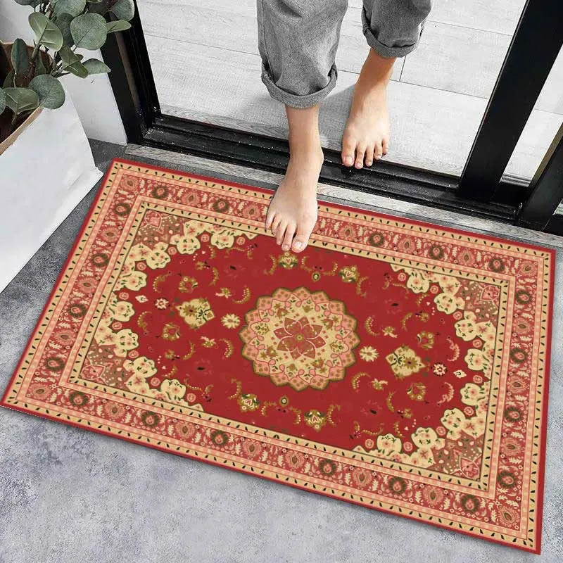 CarpetnRug Anti-slip Door Mat Bath Mats Super Absorbent Home Bathroom Floor Carpet Bedroom Entrance Doormat Carpet Living Room Waterproof