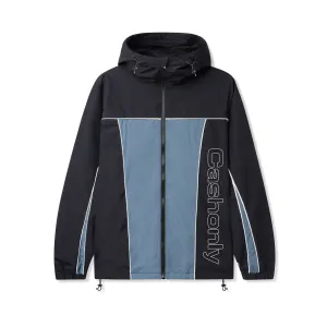 Cash Only Dash Rain Jacket Navy Sale