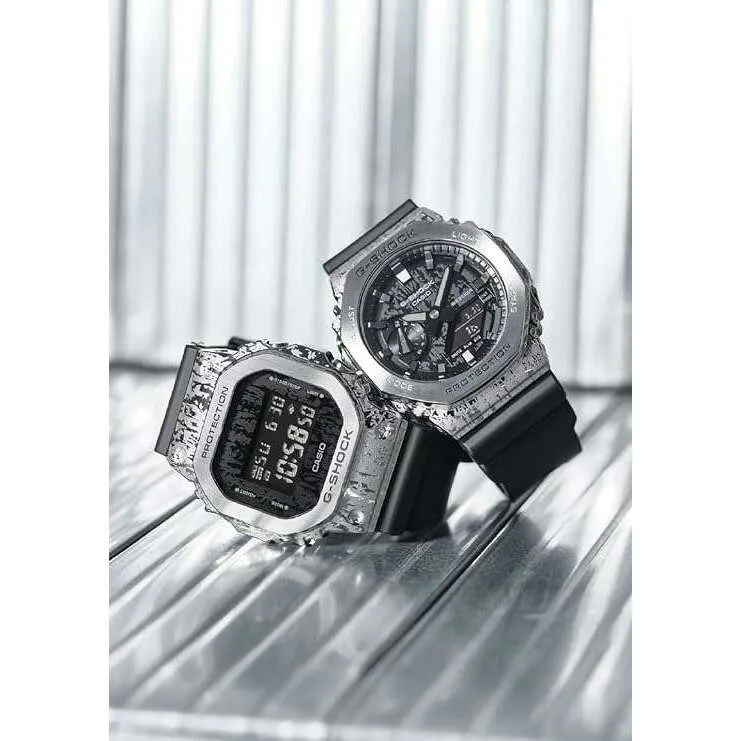 CASIO G-SHOCK GRUNGE CAMOUFLAGE SERIES WEB-EXCLUSIVE METAL COVERED MEN WATCH GM-2100GC-1AJF