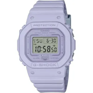 CASIO G-SHOCK MID-SIZE MODEL PURPLE RESIN STRAP DIGITAL DIAL LADIES WATCH GMD-S5600BA-6JF