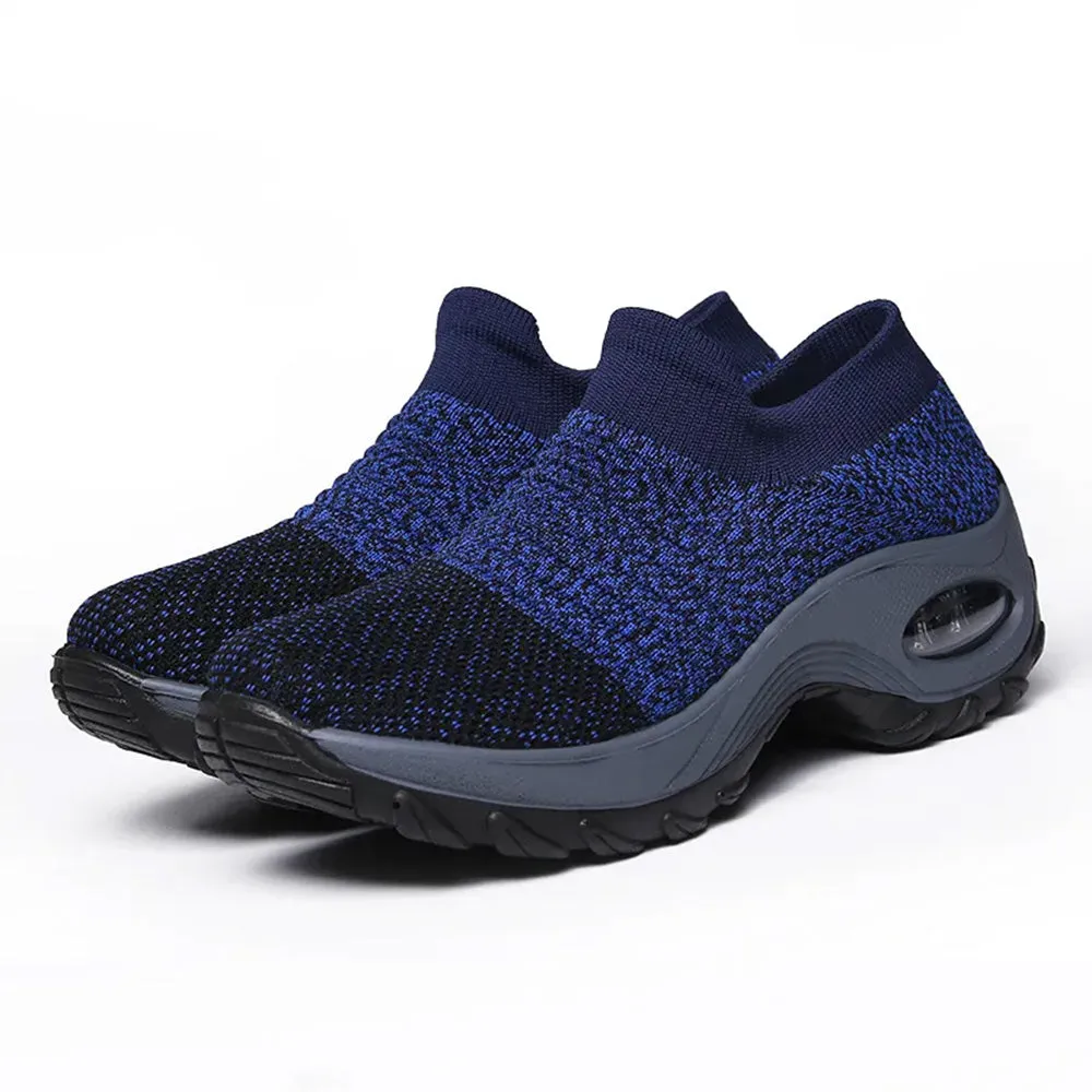 Casual Sports Socks Sneakers Fashionable Thick Sole Air Cushion