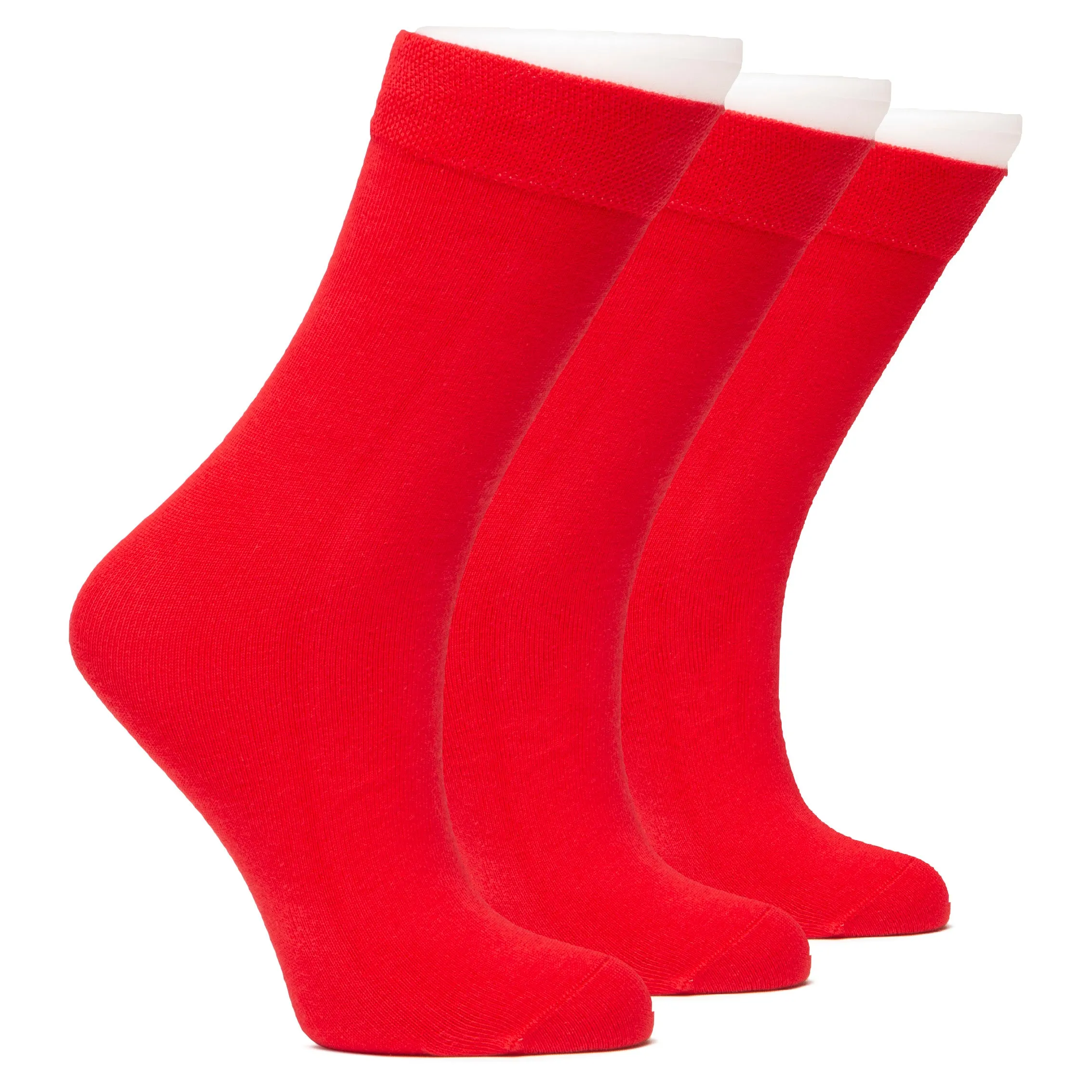 Cotton Dress Crew Socks for Kids, 3 Pairs