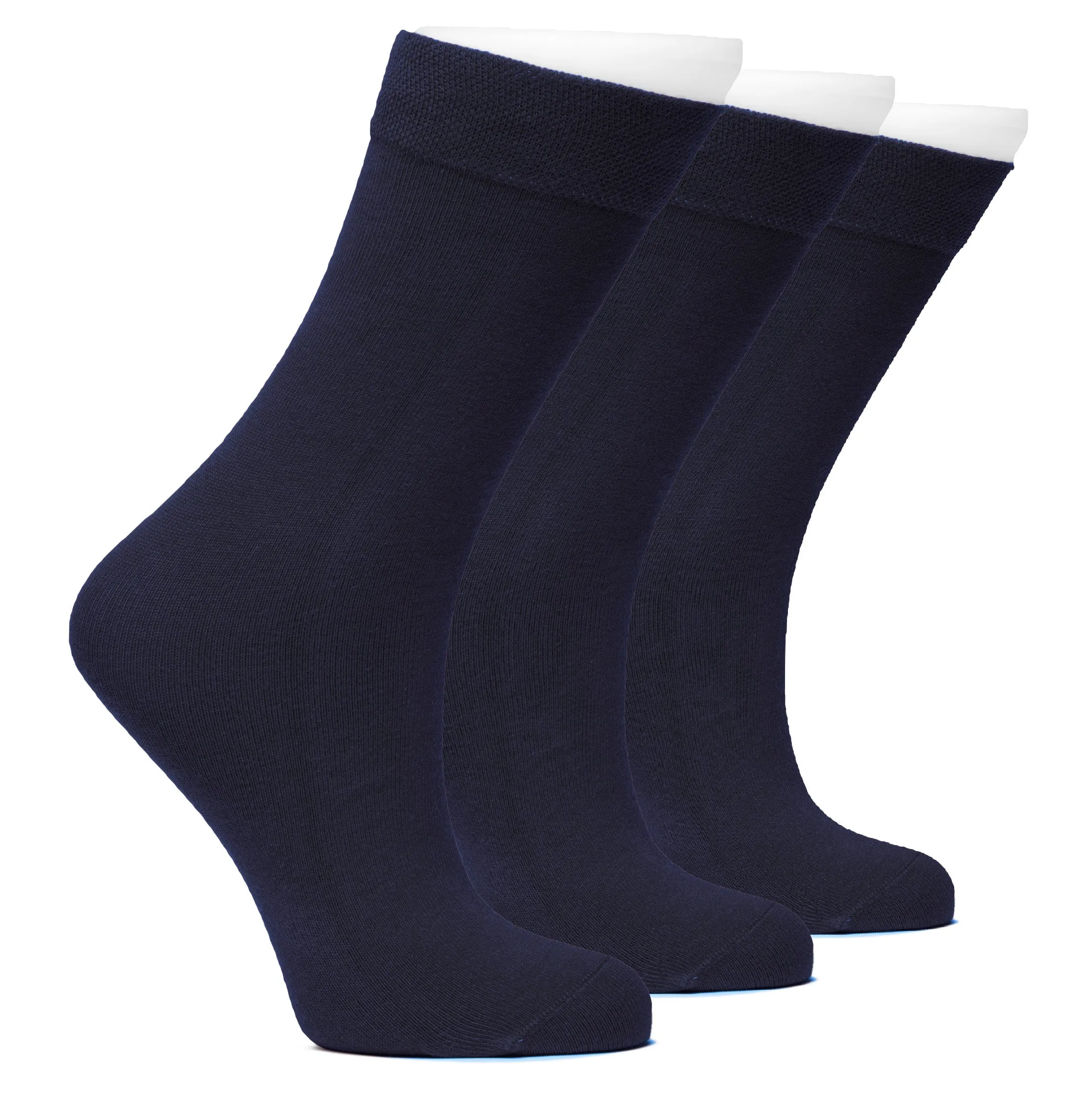 Cotton Dress Crew Socks for Kids, 3 Pairs