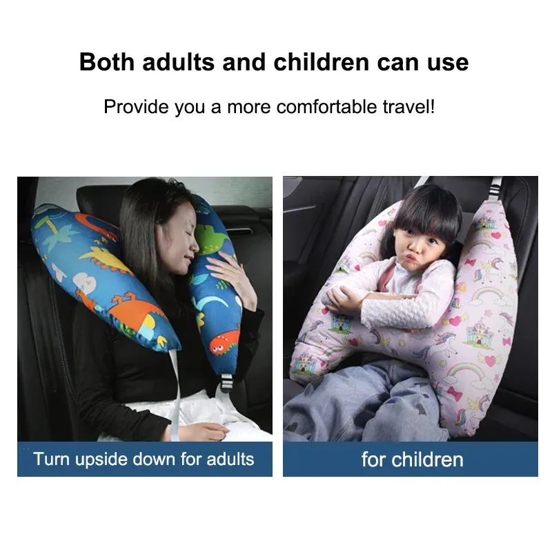 Cute Animal Pattern Kid Neck Support Pillow