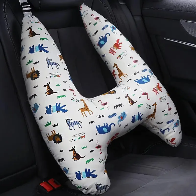 Cute Animal Pattern Kid Neck Support Pillow