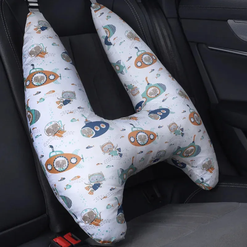 Cute Animal Pattern Kid Neck Support Pillow
