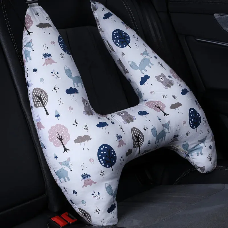Cute Animal Pattern Kid Neck Support Pillow