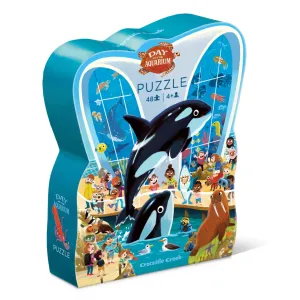 Day at the Aquarium Puzzle for Kids