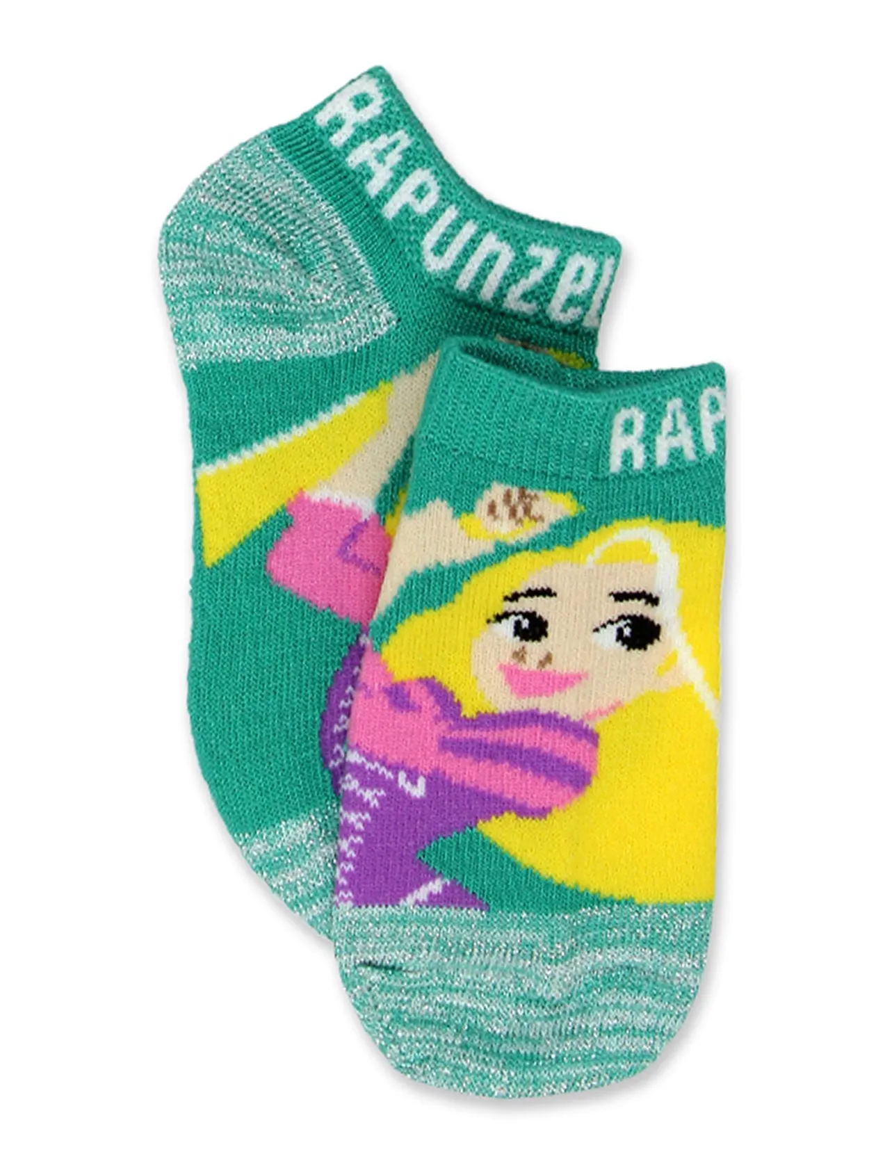 Disney Princess No Show Socks 5-Pack
