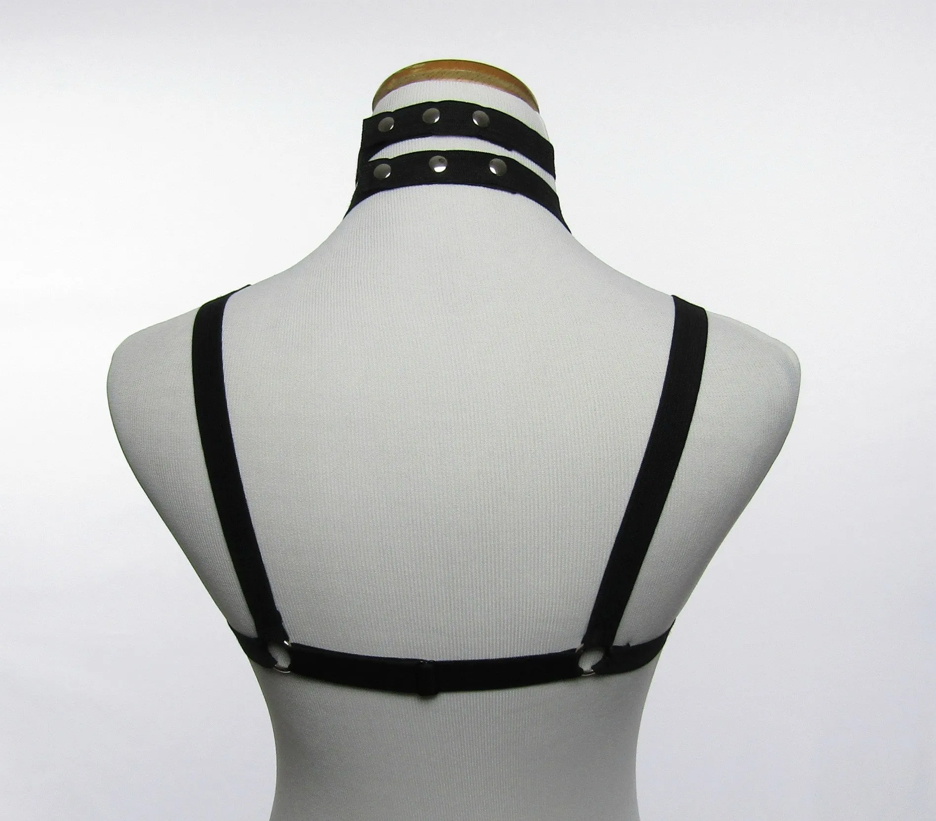 Dita adjustable choker harness