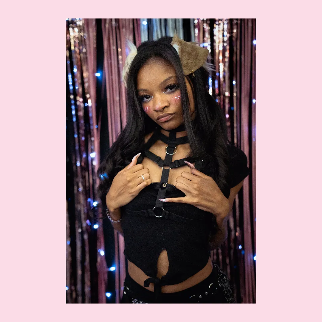 Dita adjustable choker harness