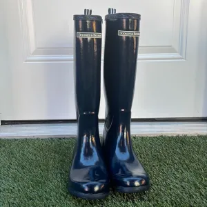 Dooney &amp; Bourke Rain Boots Navy Blue