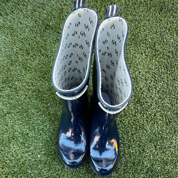 Dooney &amp; Bourke Rain Boots Navy Blue
