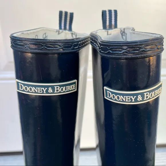 Dooney &amp; Bourke Rain Boots Navy Blue
