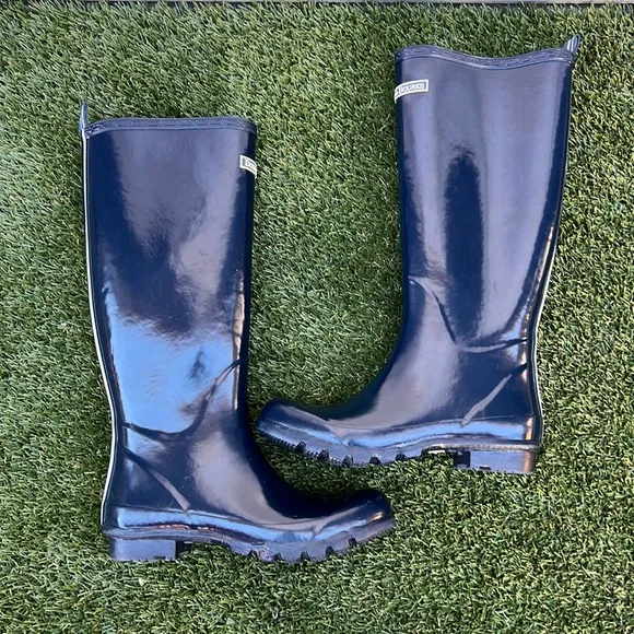 Dooney &amp; Bourke Rain Boots Navy Blue