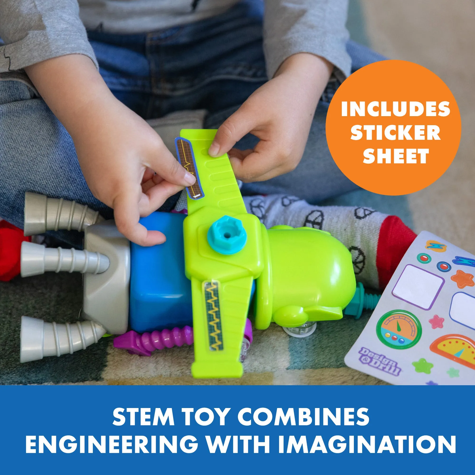 Educational Insights Design & Drill® Robot Workshop