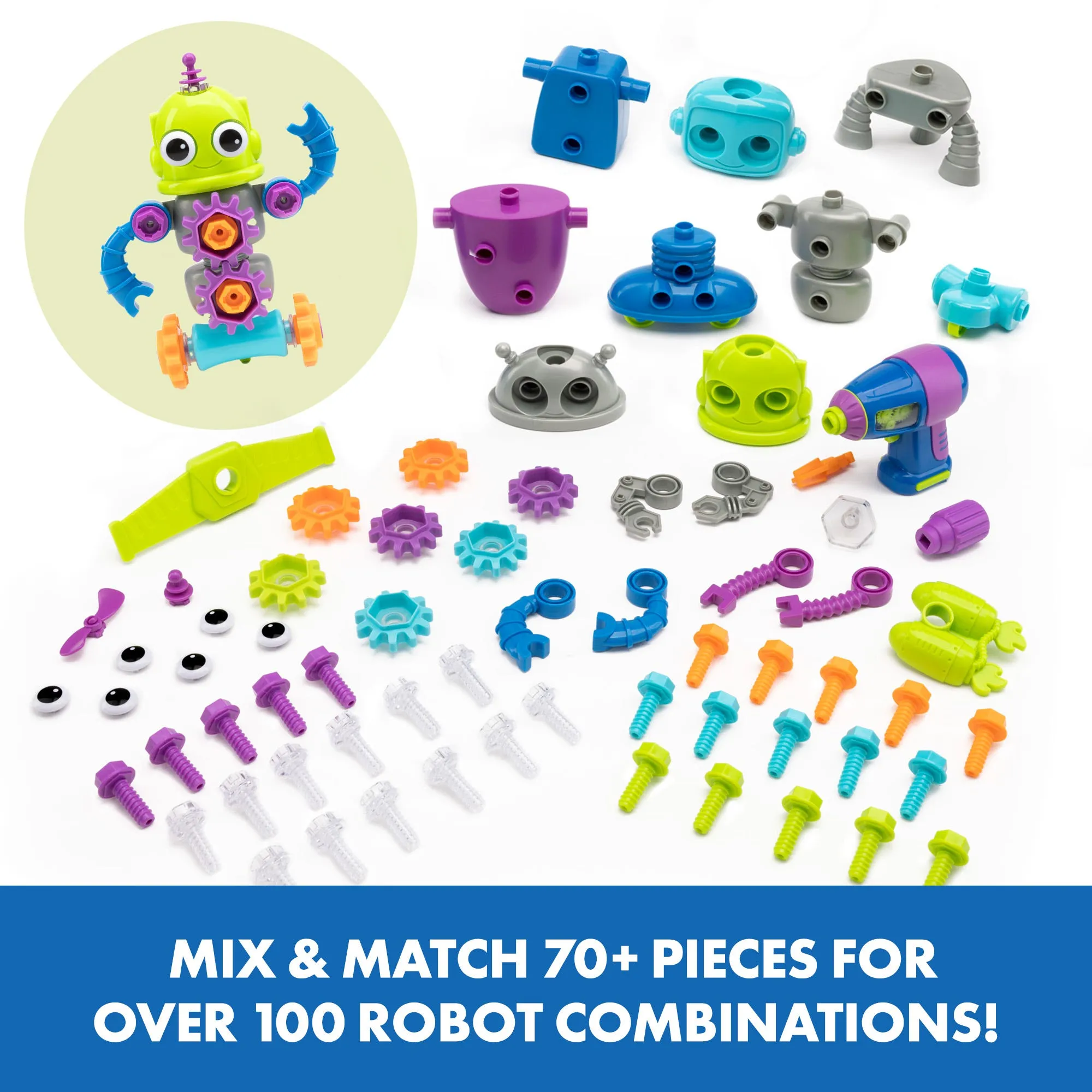 Educational Insights Design & Drill® Robot Workshop