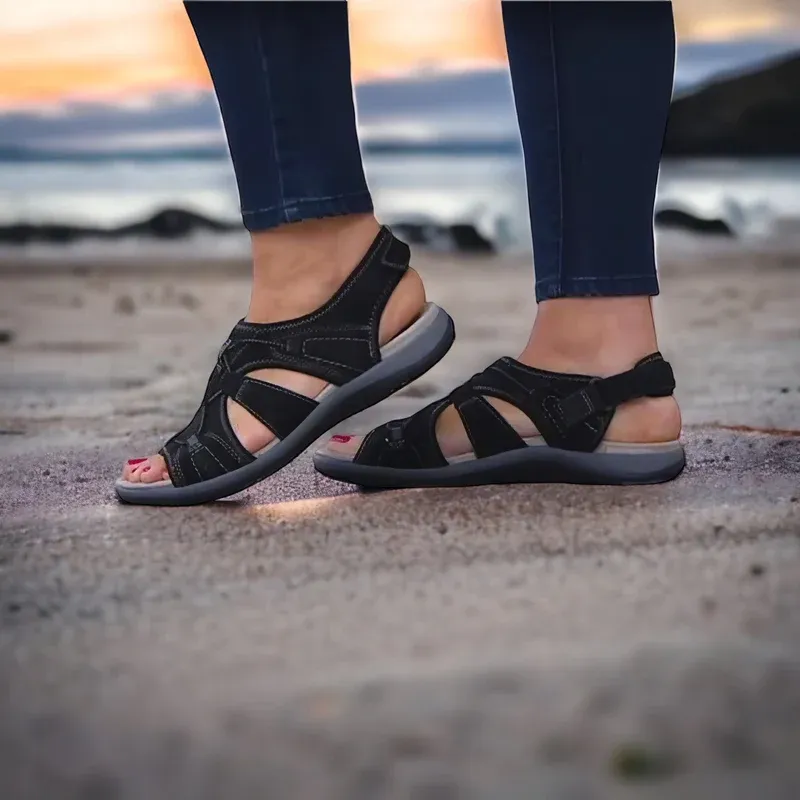 Ella | Ultimate Comfort Sandals with Straps - Perfect for Every Trip