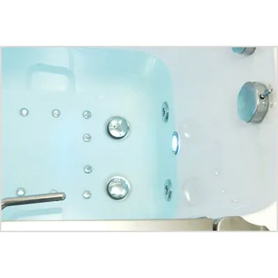 Ella's Bubbles 9305 Deluxe Acrylic Dual Massage Walk-In Tub