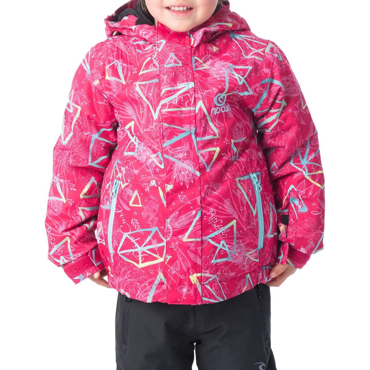 Enigma Printed Kids Snow Jacket