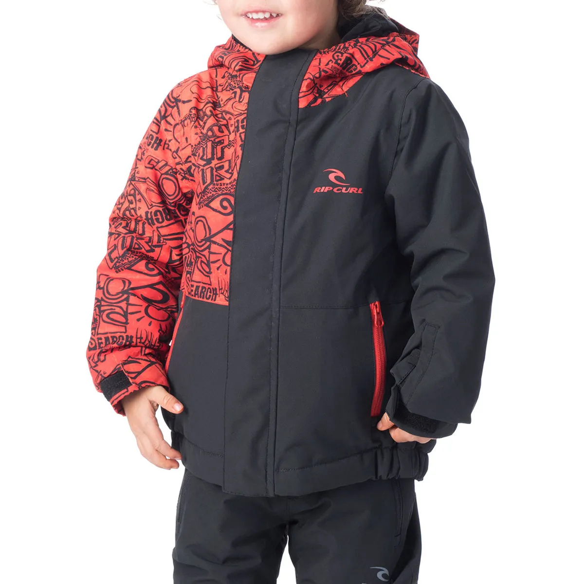 Enigma Printed Kids Snow Jacket