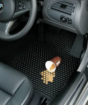 Exact Fit Rubber Tailored Car Mats Ford Transit Custom Double Cabbing Van (2013 Onwards)
