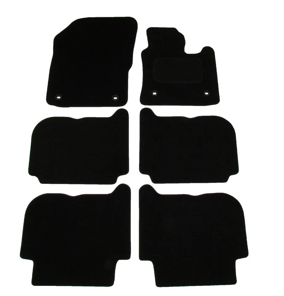 Exact Fit Tailored Car Mats VW Touran [Oval Clips] (2005-2007)